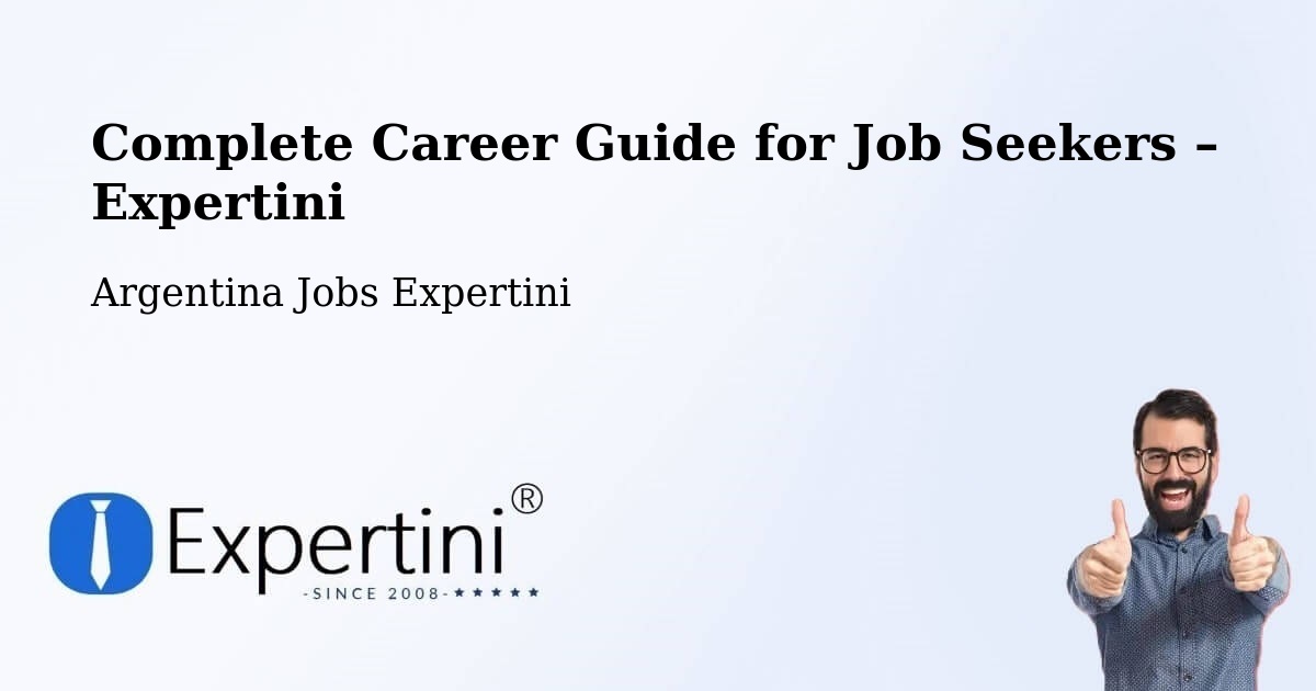 Career Guide for Job Seekers – Río Cuarto - Río Cuarto, Argentina Jobs Expertini