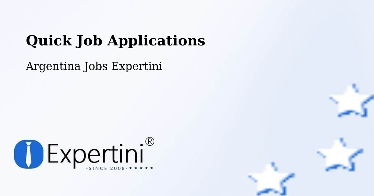 Quick Apply Feature – Río Cuarto - Argentina Jobs Expertini